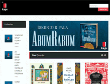 Tablet Screenshot of kapiyayinlari.com